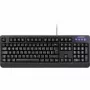 Perixx PERIBOARD-517 DE wasserdichte staubdichte USB-Tastatur, IP65, Schwarz