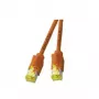 Netzwerkkabel EFB Elektronik K8560OR.1 RJ45 Cat6a 1m Orange