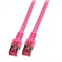 Netzwerkkabel EFB Elektronik K5519.30 RJ-45 Cat6 30 m Magenta