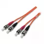 EFB O6013.2 Duplex-Jumper ST-ST 50/125 OM2 orange 2 m