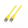 Netzwerkkabel EFB Elektronik RJ45 S/FTP Cat5e RJ-45 10 m Gelb