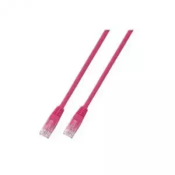 Netzwerkkabel EFB Elektronik RJ45 U/UTP Cat.5e 1 m Magenta
