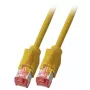 EFB Elektronik K8708GE.1,5 Cat6a S/FTP Patchkabel, RJ-45, 1,5 m, gelb