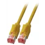 Netzwerkkabel EFB Elektronik K8708GE.15 RJ-45 Cat6a 15 m Gelb
