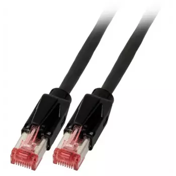 Netzwerkkabel EFB Elektronik K8708SW.5 RJ-45 Cat6a 5 m Schwarz