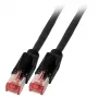 Netzwerkkabel EFB Elektronik K8708SW.5 RJ-45 Cat6a 5 m Schwarz