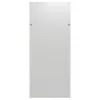 EFB Elektronik PRO-W420E.GR Seitenwand für PRO 42U Schränke, 1000 mm Tiefe, Lichtgrau (RAL7035)
