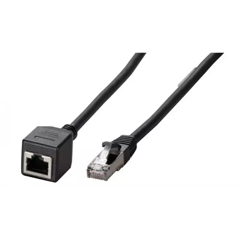 Netzwerkkabel EFB Elektronik K5546SW.3 RJ-45 Cat6a 3 m Schwarz