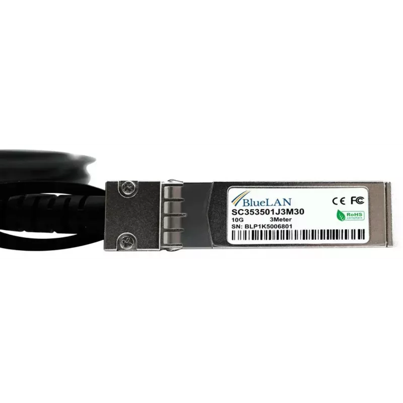BlueOptics UDC-3-BL BlueLAN SFP+ DAC-Kabel, 3 m