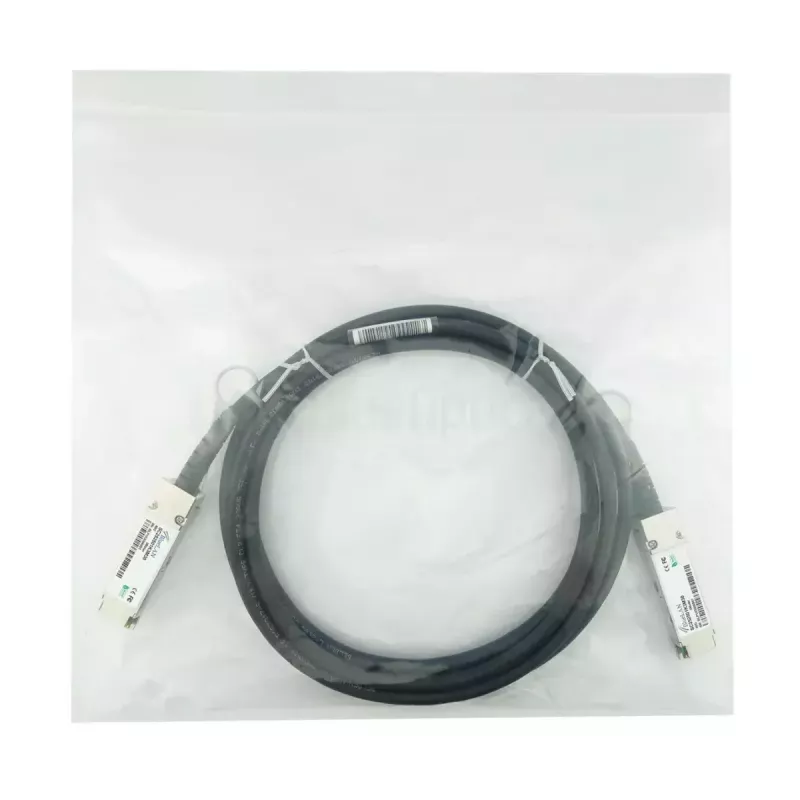 DAC-Kabel BlueOptics EQPC40PC030C0100-BL QSFP InfiniBand 3m Schwarz