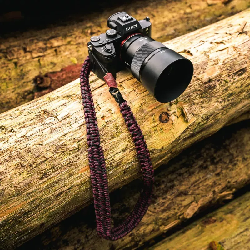 C-ROPE Traveler Paracord Kameragurt, 100 cm, Military Olive