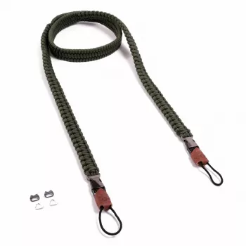 C-ROPE Traveler Paracord Kameragurt, 140 cm, Military Olive