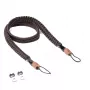 C-ROPE Traveler Paracord Kameragurt, 100 cm, Dark Coffee