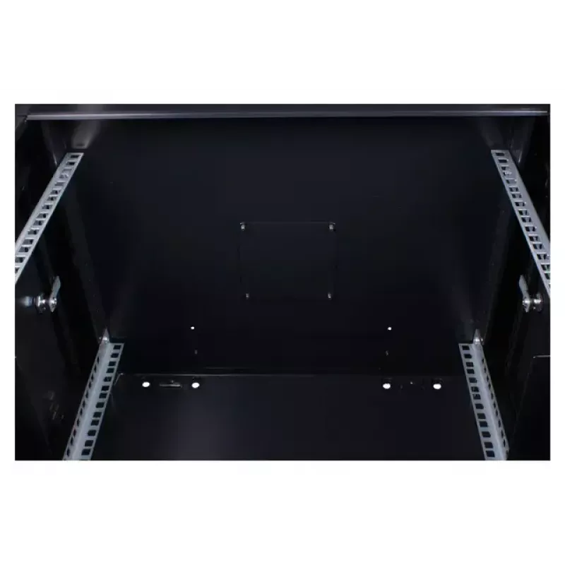 Wandmontierter Schrank Rockstable RS19-6418 18U 19 Zoll Sicherheitsglas