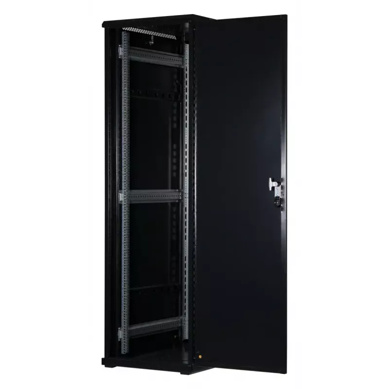 42U Serverschrank Rockstable RS19-6042 mit gehärtetem Glas