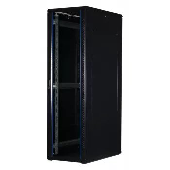42U Serverschrank Rockstable RS19-6042 mit gehärtetem Glas