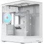 Tower-PC-Gehäuse APNX V2-F-WT-v1, weiß, mit drei Tempered-Glass-Panels