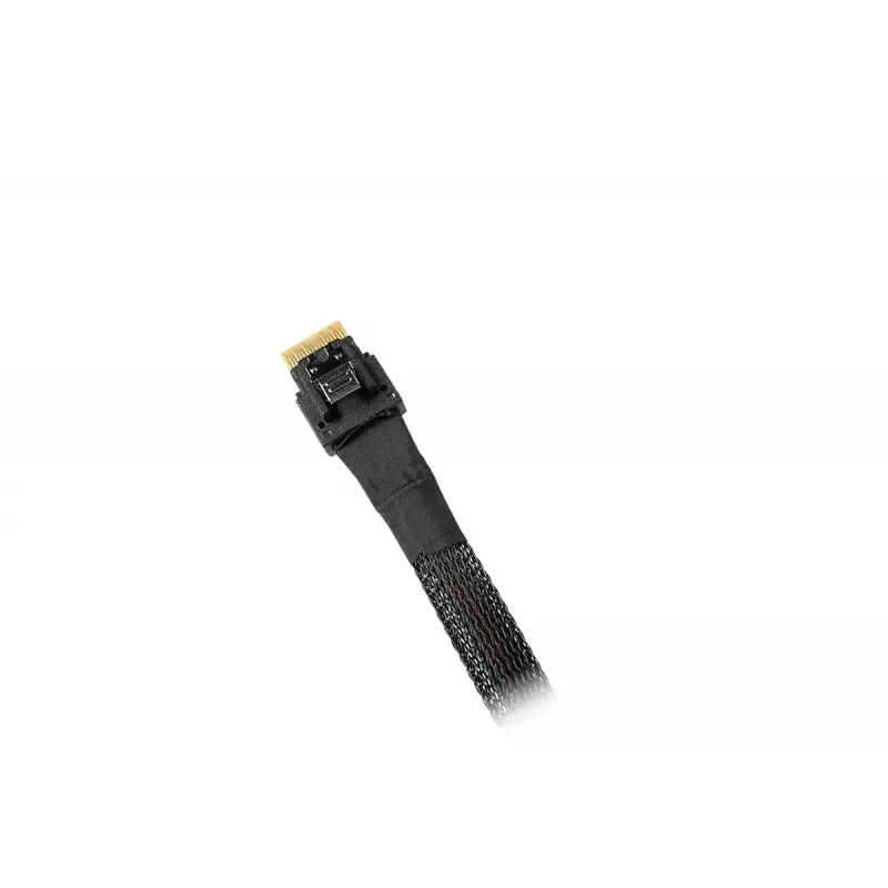 Icy Dock MB403L-B SlimSAS-4i-auf-MCIO-4i-Kabel, PCIe 4.0, 0,5 m