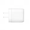 Silicon Power QM25 30W Wandladegerät mit zwei Anschlüssen, USB-C und USB-A, weiß (SP30WASYQM252PCW)