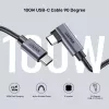 USB-Kabel UNITEK C14123BK-1M 1m USB 2.0 Schwarz Grau