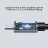 USB-Kabel UNITEK C14123BK-1M 1m USB 2.0 Schwarz Grau