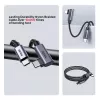 USB-Kabel UNITEK C14123BK-1M 1m USB 2.0 Schwarz Grau