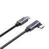 USB-Kabel UNITEK C14123BK-3M USB 2.0 USB C 3m Schwarz Grau