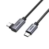 USB-Kabel UNITEK C14123BK-3M USB 2.0 USB C 3m Schwarz Grau