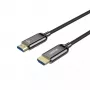 HDMI-Kabel UNITEK C11085GY01-40M 40 m 2.1 48 Gbit/s Schwarz