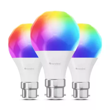 Nanoleaf Essentials Matter Smart Bulb A60 B22, 3er-Pack, NF080B02-3A19B