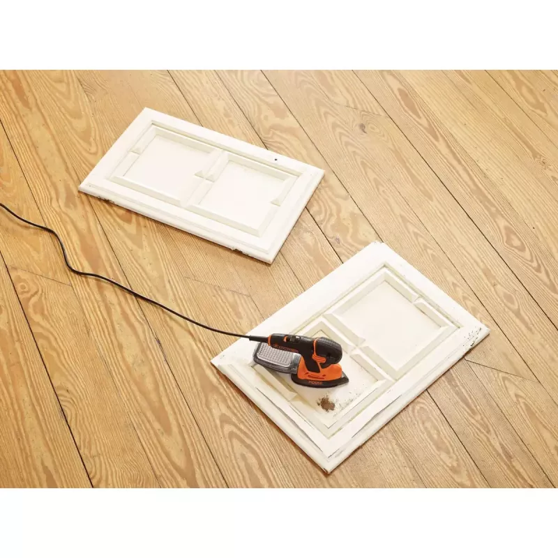 Tragbarer Schwingschleifer Black & Decker KA2000-QS