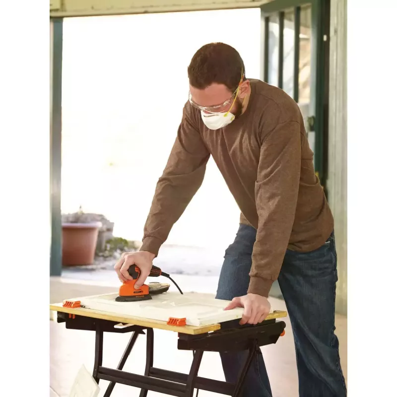 Tragbarer Schwingschleifer Black & Decker KA2000-QS