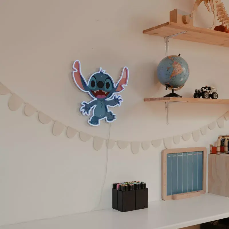 Leuchtdekofigur YELLOWPOP Full Stitch Body Blau LED 278mm