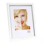 Einzelbilderrahmen Deknudt S46AF1 Silber Weiß MDF Kunststoff 220x320mm