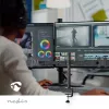 Monitorhalterung Nedis MMDOS110BK 81,3 cm 32 Zoll Schreibtisch Schwarz