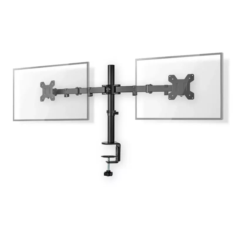 Monitorhalterung Nedis MMDOS110BK 81,3 cm 32 Zoll Schreibtisch Schwarz