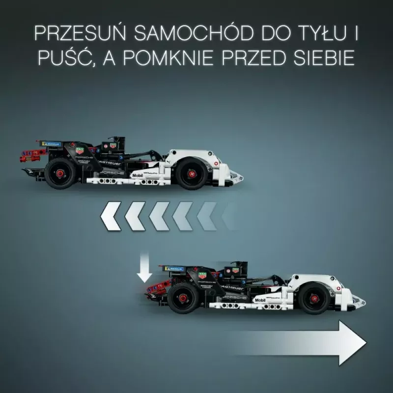 LEGO Brick Set Formula E Porsche 99X Electric Modell 42137 – Konstruktionsspielzeugset