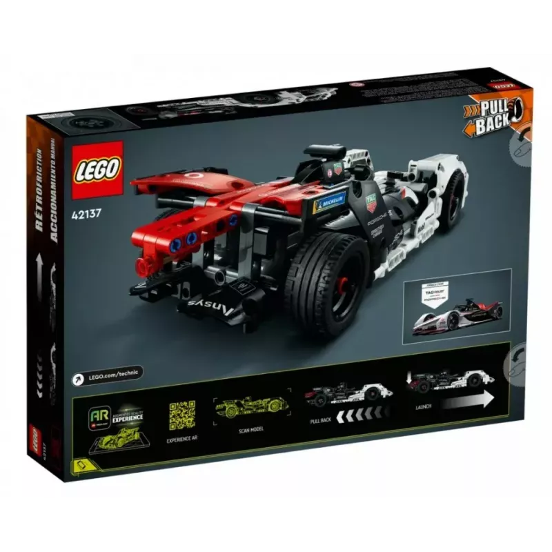 LEGO Brick Set Formula E Porsche 99X Electric Modell 42137 – Konstruktionsspielzeugset