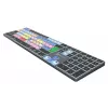 Full-size Bluetooth-Tastatur LogicKeyboard LKB-MCOM4-TM — QWERTZ deutsches Layout, 109 Tasten, Titanium grau