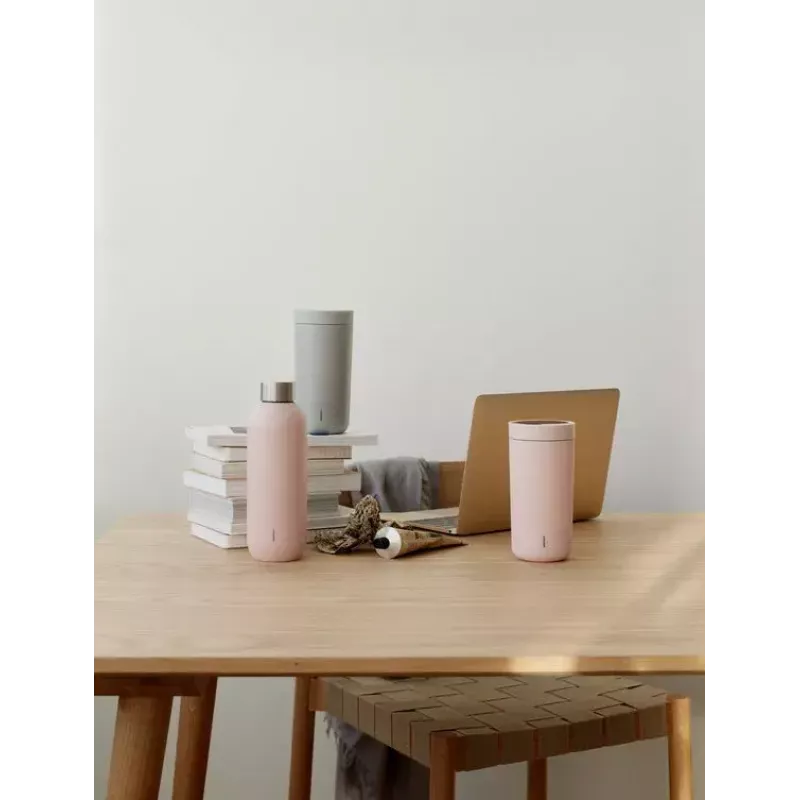 Stelton To Go Click 400 ml Pink Polypropylene Edelstahl