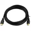 Akyga AK-HD-50A HDMI-1.4-Kabel High Speed mit Ethernet, 5 m, Schwarz