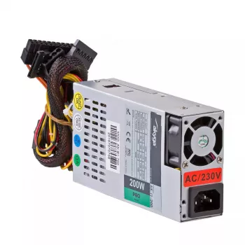 Akyga AK-I1-200 200 W Flex-ATX-Netzteil, passive PFC, 40-mm-Lüfter, grau