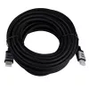 Akyga AK-HD-100P HDMI-2.0-Kabel, umflochten, PRO-Serie, 10 m, schwarz