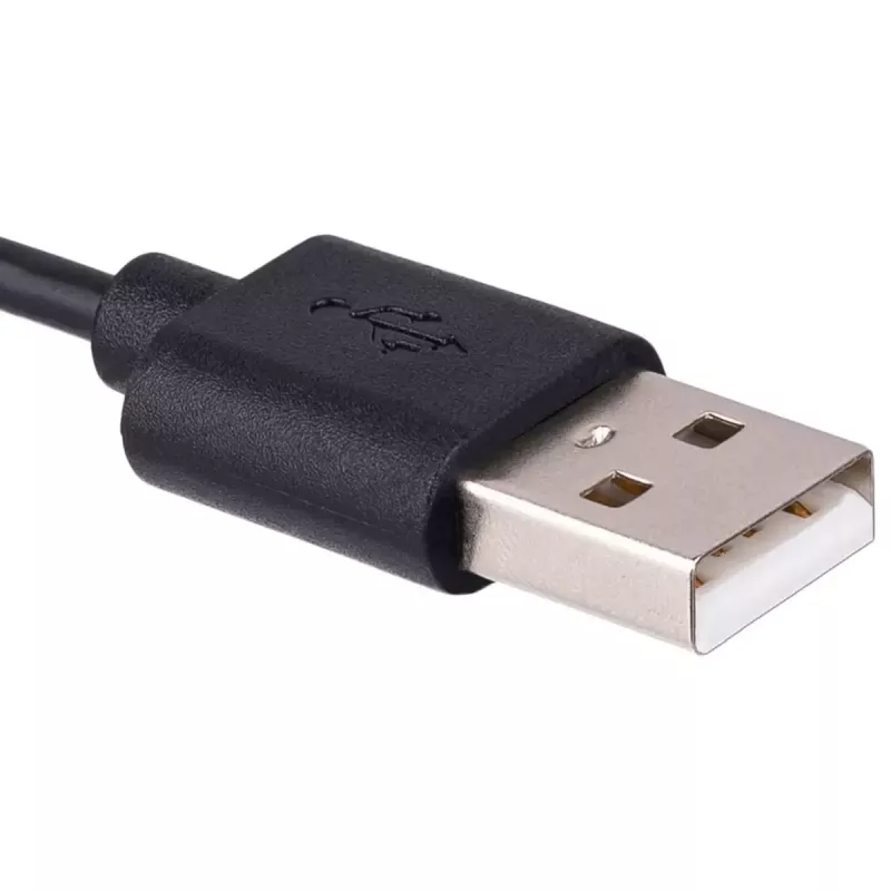 Akyga AK-SW-18 USB-Ladekabel mit Clip für Garmin Forerunner 230 / 235 / 630 / 645 / 735XT, 1 m, schwarz