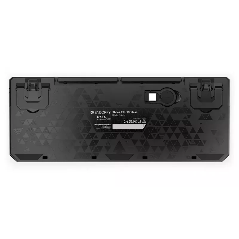 Tastatur ENDORFY Thock TKL Wireless Red Mechanisch RGB LED 87 Tasten