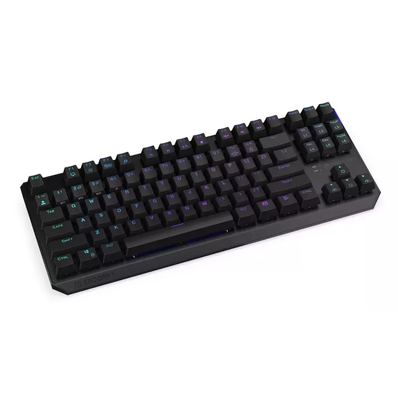 Tastatur ENDORFY Thock TKL Wireless Schwarz Mechanisch RGB LED 87 Tasten