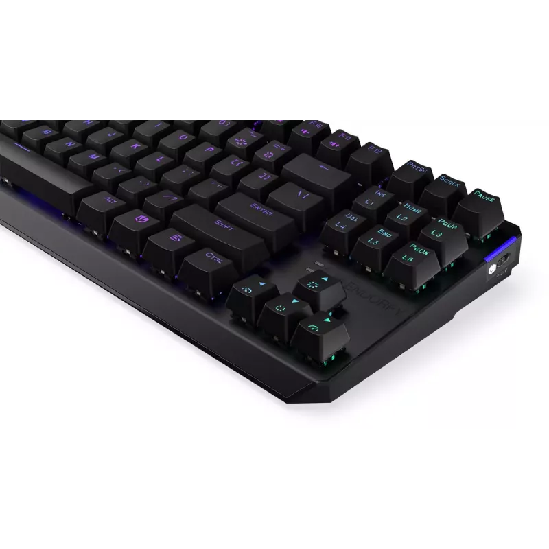 Tastatur ENDORFY Thock TKL Wireless Schwarz Mechanisch RGB LED 87 Tasten