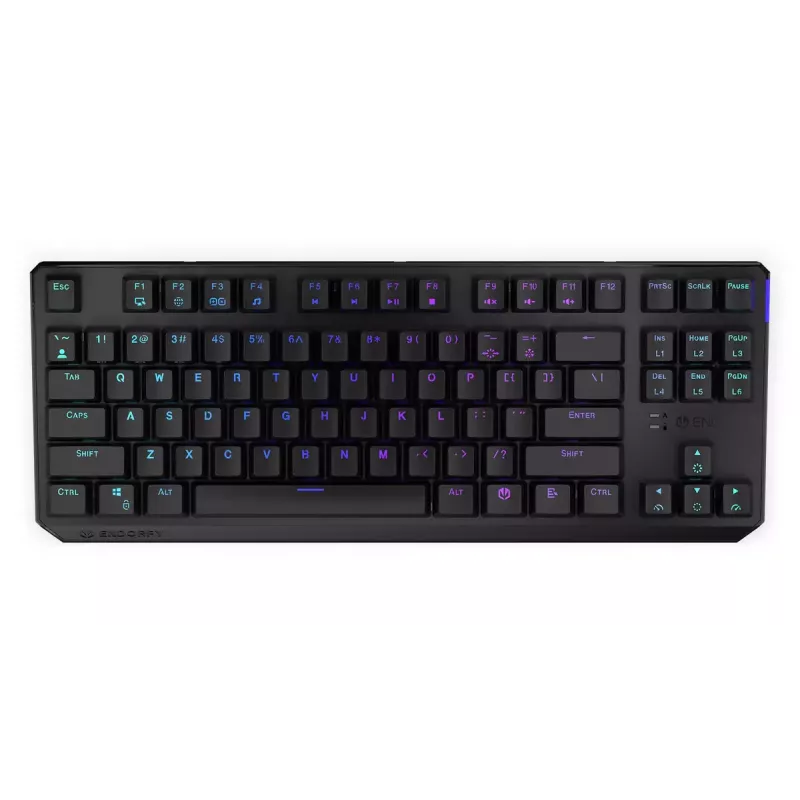 Tastatur ENDORFY Thock TKL Wireless Schwarz Mechanisch RGB LED 87 Tasten
