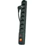 Steckdosenleiste Acar S8 Dual, 8-fach Überspannungsschutz, 3 m Kabel, schwarz (W1750)