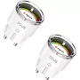 Smart-Stecker Nous A1Z 15A ZigBee 2er-Pack – smarter Steckdosenadapter, 15 A